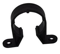 MSL 32mm/36mm Waste Pipe Clip - Black, Pack of 10