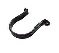 MSL 50mm (56mm) Waste Pipe Clip - Pack of 5 - Black