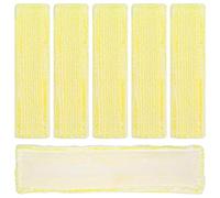 MSLHUB Pack of 6 Replacement Pads for Kärcher Window Vacuum, Accessory Pads for Window Vacuum, Window Cleaner Replacement Parts, Replacement Microfibre Mop Cover for Karcher WV2 WV5 WV6 Plus Premium