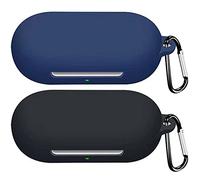 Msm-case Silicone Case Compatible with OnePlus Buds Z2 TWS, [Supports Wireless Charging] [Shockproof Protective Case] Cute 3D Cartons Black Blue