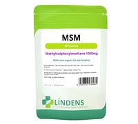 MSM (methylsulfonylmethane) 1000mg 2-Pack 180 Tablets Organic Form of Sulphur