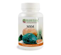 MSM (methylsulphonylmethane) 550mg x 90 Capsules (100% Additive Free Supplements)