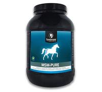 MSM Pure is a scientifically based dietary supplement for your horse or pony (supports muscle and tendon tissue in horses in training.)