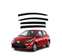 MSMDG 4 Pcs Car Window Wind Deflector Car Side Door Rain Deflector, Compatible with TOYOTA YARIS R,2011-2019
