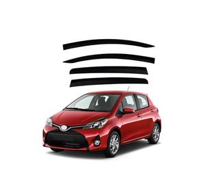 MSMDG 4 Pcs Car Window Wind Deflector Car Side Door Rain Deflector, Compatible with TOYOTA YARIS R,2011-2019