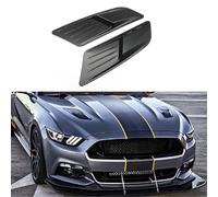MSMDG Car Bonnet Vents for BYD Yangwang U8/Yangwang U9, ABS Engine Hood Vent Decorative Stickers Automotive Modification Accessories Stylish Design,B/Carbon Fiber