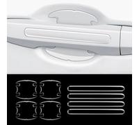 MSMDG Car Door Handle Sticker Protector for VW Golf 8 MK8, Anti-Scratches Door Side Handle Paint Guard for Long Lasting Protection