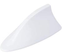 MSMDG Car Shark Fin Antenna for Kia Rio K2 K3 K3s K4 K5 KX3 KX5 K7 Sportage R, Waterproof Low Wind Resistance Roof Shark Signal Antenna With Adhesive,E/White
