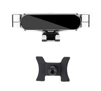 MSMDG Compatible with Audi Q2 GAB SQ2 2019-2022, Car Phone Holder Cradle 360° Rotation Gravity Mount,2-Silver