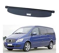 MSMDG Compatible with Benz V-Class Viano Vito 2010-2015, Retractable Cargo Cover Shade Shield Parcel Shelf Privacy Accessories