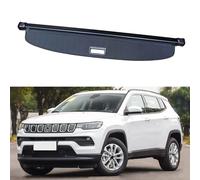MSMDG Compatible with Jeep Compass 2017-2024(Need to punch), Retractable Cargo Cover Shade Shield Parcel Shelf Privacy Accessories