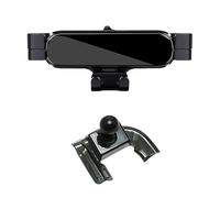 MSMDG Compatible with Volvo XC40 2020-2022, Car Phone Holder Cradle 360° Rotation Gravity Mount,1-Black