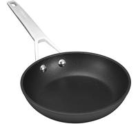 MSMK 7 inch Small Frying Pan, Carbonize Also Nonstick, PFOA Free Non-Toxic, Scratch-Resistant, Induction Egg Skillet