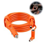MSMXCS 2M 12V/24V Car Cigarette Lighter 14AWG DC 8mm Charging Cable DC7909 and DC8020 Plug Compatible with BLUETTI EB3A/EB70/EB70S Jackery Explorer 1000 V2/500/300/240 Portable Solar Generator 6.6FT