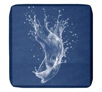 MSNCS 1/2/4 PCS Sofa Seat Cushion Covers Outdoor Waterproof,Garden Replacement Furniture Seat Covers with zipper,Washable,for Indoor Outdoor Patio Sofa(Navy Blue,50x55x10cm 1pcs)