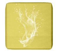 MSNCS 1/2/4 PCS Sofa Seat Cushion Covers Outdoor Waterproof,Garden Replacement Furniture Seat Covers with zipper,Washable,for Indoor Outdoor Patio Sofa(Yellow,50x45x10cm1pcs)