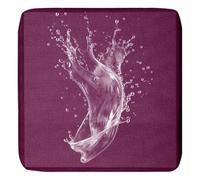 MSNCS 1/2/4 PCS Sofa Seat Cushion Covers Outdoor Waterproof,Garden Replacement Furniture Seat Covers with zipper,Washable,for Indoor Outdoor Patio Sofa(Purple,60x55x10cm 1pcs)