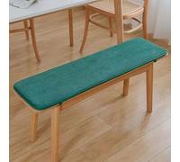 MSNCS Bench Cushion Pad 120/150/100 cm, Bench Cushion Dining Chair Pads 2/3 Seater, Not-slip Kitchen Bench Cushion with Ties, Bench Chair Cushion for Outdoor/Indoor Patio Furniture(#7,30x200cm)