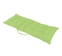 MSNCS High Back Chair Cushion Outdoor/Indoor,Waterproof Replacement Seat Cushions,47x20inch Thicken Patio Soft Rocking Chairs Pad With Ties For Lounger Garden Furniture Patio(Fruit Green)