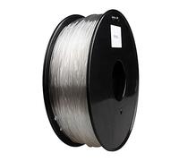 MSNJ 3D Printer Filament 1.75mm, PMMA Acrylic, White Transparent, High-transmittance Glass Optical Lens