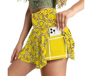 MSOKAZZLES Tennis Skirt for Women with Pockets Inner Shorts, High Waisted Athletic Golf Skorts for Running Workout Sports