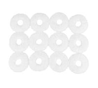 MSOR 12-Piece Mop Cloth. Compatible for Yeedi. Mop Stand Self-Cleaning Robot Replacement Mop Cleaning Pads Vacuum Cleaner Accessories.