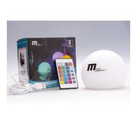 Mspa 12cm Floating Lamp Ball B/O Waterproof 5 Lighting Modes Remote Hot Tub Pond Pool Light