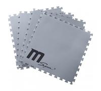 MSpa Inflatable Hot Tub Heat Retaining Foam Mat Accessories 9 Pcs Set, Grey