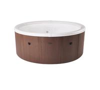 Mspa Rova Round 6 Person Portable Modular Hot Tub, Wifi Control 13A Plug & Play 2026 Model Uvc+, Thermal Interlayer, 120 Air Jets