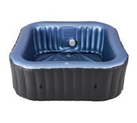 Mspa TEKAPO 6 Seater Inflatable Bubble Spa Plug & Play in Blue | Size: 6 Person Mspa Blue 6 Person