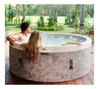 Mspa Verto Cocoon 6 Person Hot Tub, 130 Air Jets, Uvc Sanitisation, 40C Heating, App Control, Foam Panel Structure, 850L, 180Cm