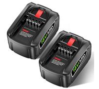 Mspalocell 18V 5.5Ah Battery for Flymo easihover mower, Bosch PBA/PSB/PSR Series AL1880CV AL1810CV, Replacement Battery for Hedge Trimmer, Cordless Drill, Drill Driver, Saw and Lawn Mower, 2 Pieces