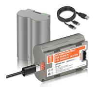 Mspalocell 2 Pack NP-W235 USB-C replacement battery 2550mAh for Fujifilm X-T5 X-T4 X-S20 GFX 100 II GFX 100S GFX 50S II X-H2S X-H2 VG-XT4 Fuji GFX100s Type-C Camera battery