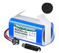 Mspalocell 4000mAh 14.4V replacement battery compatible with Venga RVC 3000, Eufy RoboVac 11s/30c/G10, Conga 999/990/1090/1790, Ikonhs netbot S14/S15, Proscenic 850T, Ultenic D5/D5s battery