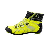 Msport Cycling Shoes Winter Boots for Running and Road Bikes Men/Women Compatible System SPD and Look - 7 UK Yellow
