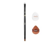 MSQ Double Ended Eyeshadow Brush Smudge Brush 2 in 1 Eye Makeup Brushes