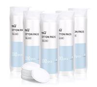 MSQ Soft Cotton Round Pads Disposable Makeup Remover Pads for face Eyes Hypoallergenic Lint-Free 100% Pure Cosmetic Cotton Pads 500PCS