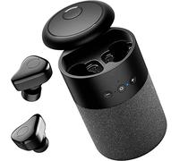 MSQNB Wireless Bluetooth Headset, Bluetooth Speakers Portable Wireless And Earbuds 2 in 1 with Subwoofer, Mini Speaker 360 Surround Stereo Sound with Microphone