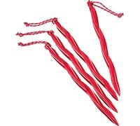 MSR Cyclone 10" Tent Stake, 4 Pack, Red