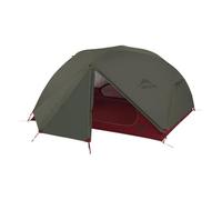 MSR Elixir 3 V2 (2020) - Backpack Tent for 3 People Plus Equipment, Colour: Green.