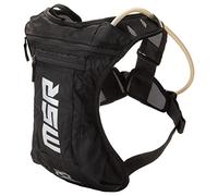 MSR Low-Profile Race Hydration Pack - 2-Liter Water Bladder Backpack - Lightweight, Secure Fit for Off-Road, Dirt Bike, MTB, MX, Enduro & Adventure Riding - Black