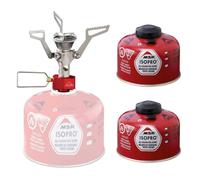 MSR Pocket Rocket II Stove + 2 Isopro 110g Gas Cannisters