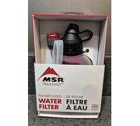 MSR TrailShot Pocket-Sized Water Filter Water Bottle