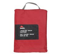 MSR Universal 1-Person Tent Footprint Tarp, Regular - 83 x 28 Inches,Red