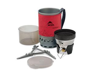 MSR | WindBurner Personal Stove System 1.0L | All-In-1 Gas Stove | Red 1.0L