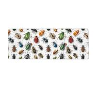 MSRHIUEF Beatles Collection Pattern Extra Large Mouse pad Mousepad 12x31.5in for Office Gaming Learning