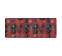 MSRHIUEF Biological Weapons Pattern Pattern Extra Large Mouse pad Mousepad 12x31.5in for Office Gaming Learning