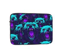MSRHIUEF Bunch of Roaring Bears Stamp Portable Laptop Sleeve Case - Shockproof Portable Laptop Sleeve Bag 13 inch for Men and Women Business Travel, Office Daily Use