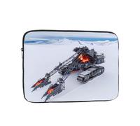 MSRHIUEF Car in Snow Stamp Portable Laptop Sleeve Case - Shockproof Portable Laptop Sleeve Bag 13 inch for Men and Women Business Travel, Office Daily Use