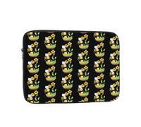 MSRHIUEF Cute Little bee Collecting Honey Stamp Portable Laptop Sleeve Case - Shockproof Portable Laptop Sleeve Bag 13 inch for Men and Women Business Travel, Office Daily Use
